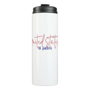 United States of America Travel Souvenir Gift Thermal Tumbler