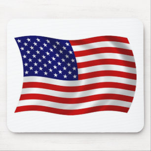United States of America (USA) Flag Mousepad