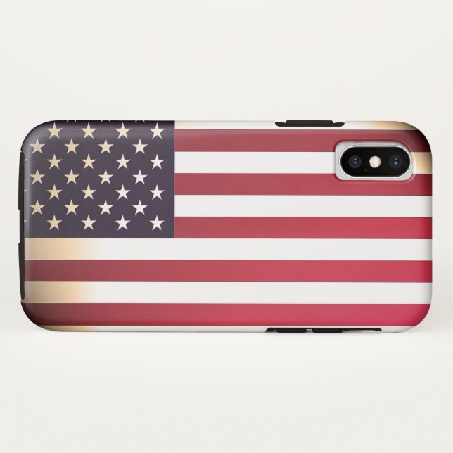 United States of American flag Case-Mate iPhone Case (Back (Horizontal))