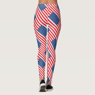 United States of American flag Leggings