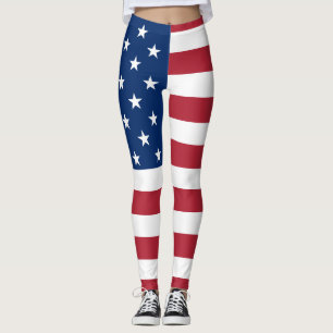 United States of American flag Leggings