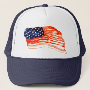 United States of Bacon Trucker Hat
