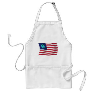 United States of Earth Flag Apron