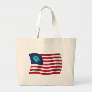 United States of Earth Flag Tote Bag