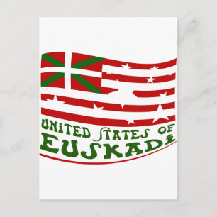 United States of Euskadi 2 Postcard