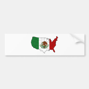 United States of Mexico Bumper Sticker