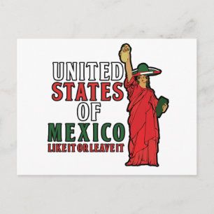 United States of Mexico Postcard