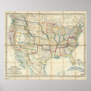 United States Of North America Poster