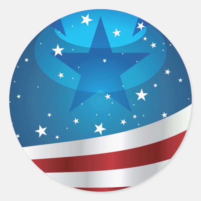 United States Patriot Stickers (Front)