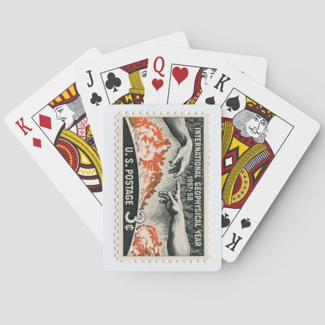 United States Postage Stamp Deck of Playing Cards (Back)