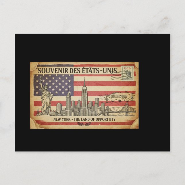 United States postcard (Front)