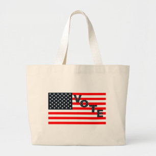 United States presidential election 2016 Jumbo Large Tote Bag