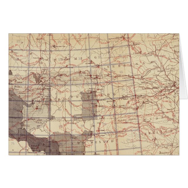 United States Progress Map of Routes and Stations (Front Horizontal)