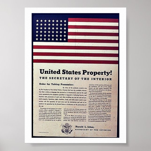 United States Property! Poster (Front)