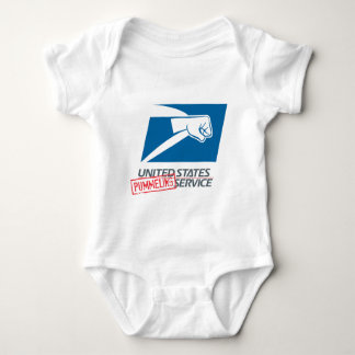 United States Pummelling Service Baby Bodysuit