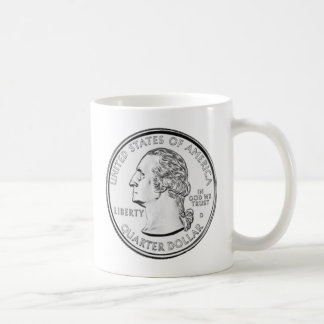 United States Quarter Coin Coffee Mug