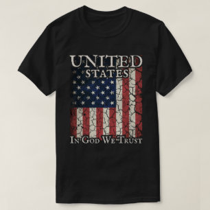 United States Retro Grunge T-Shirt