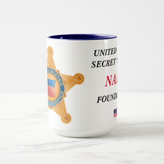 United States Secret Service Mug (Center)
