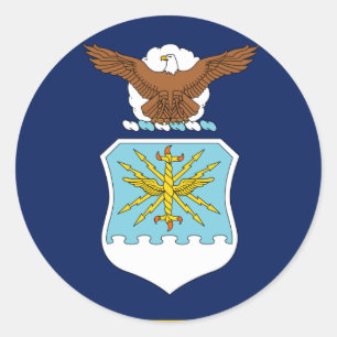 United States Secretary of the Air Force Classic Round Sticker