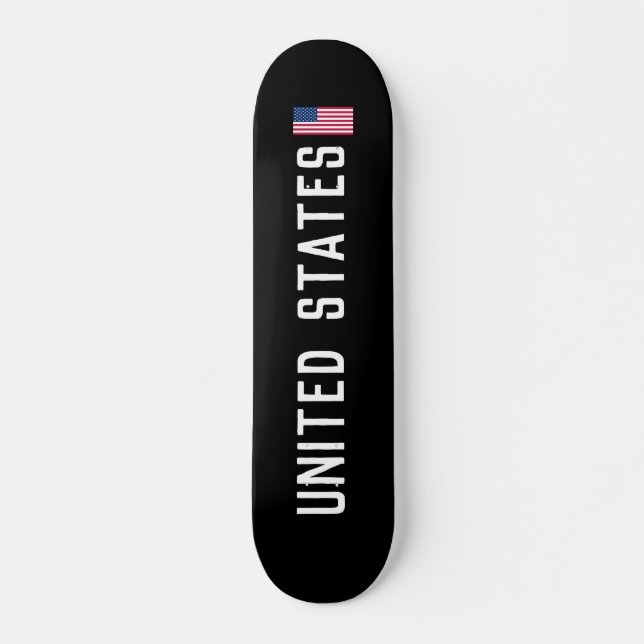 United States Skateboard (Front)