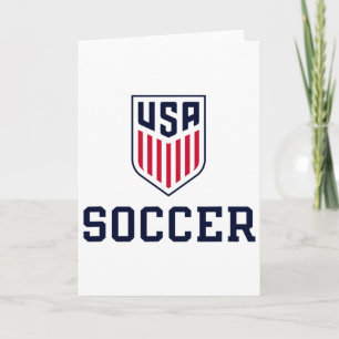 United States Soccer Icon White Usmnt Officially L Card