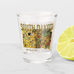 United States - South Dakota Shot Glass