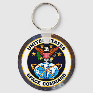 UNITED STATES SPACE COMMAND KEY RING