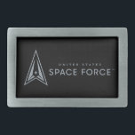 United States Space Force Belt Buckle<br><div class="desc">The United States Space Force is the space service branch of the U.S. Air Force. Shop officially licensed U.S. Space Force logo products on Zazzle! Personalise by adding your name or custom text!</div>