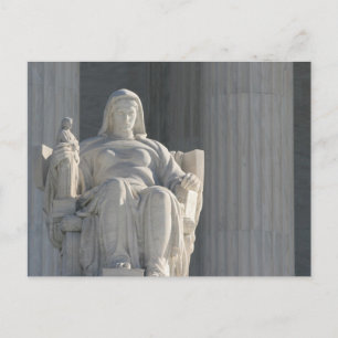 United States Supreme Court Building Postcard