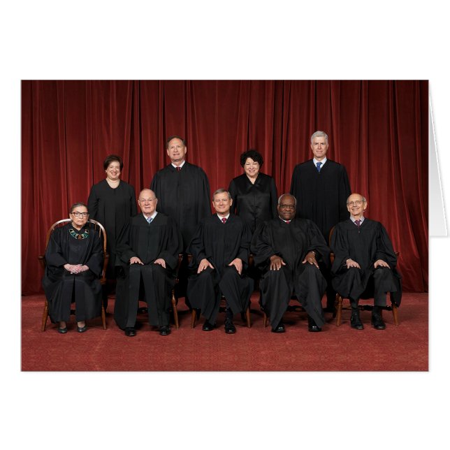United States Supreme Court Justices (Front Horizontal)