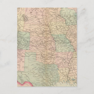 United States, territories Postcard