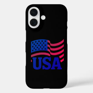 United States Unity Wave iPhone 16 Case
