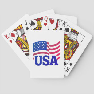United States Unity Wave Playing Cards