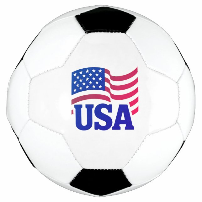 United States Unity Wave Soccer Ball (Front)