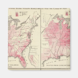United States vitality maps Magnet