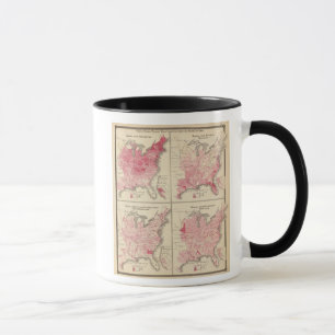 United States vitality maps Mug