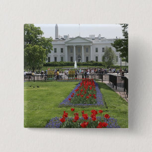 United States, Washington, D.C. The North side 15 Cm Square Badge