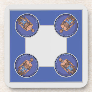 United Statues of America Official Swag Gear Coaster