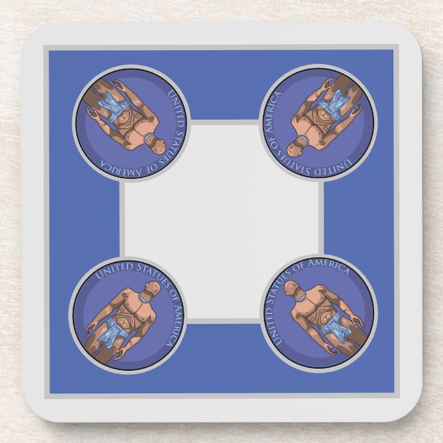 United Statues of America Official Swag Gear Coaster (Front)
