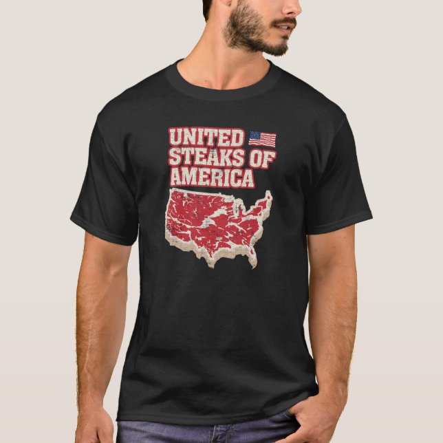 United Steaks of America T-Shirt (Front)