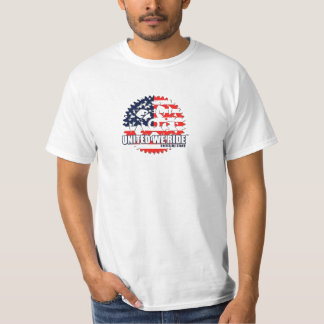 UNITED WE RIDE® American Flag Sprocket Shirt