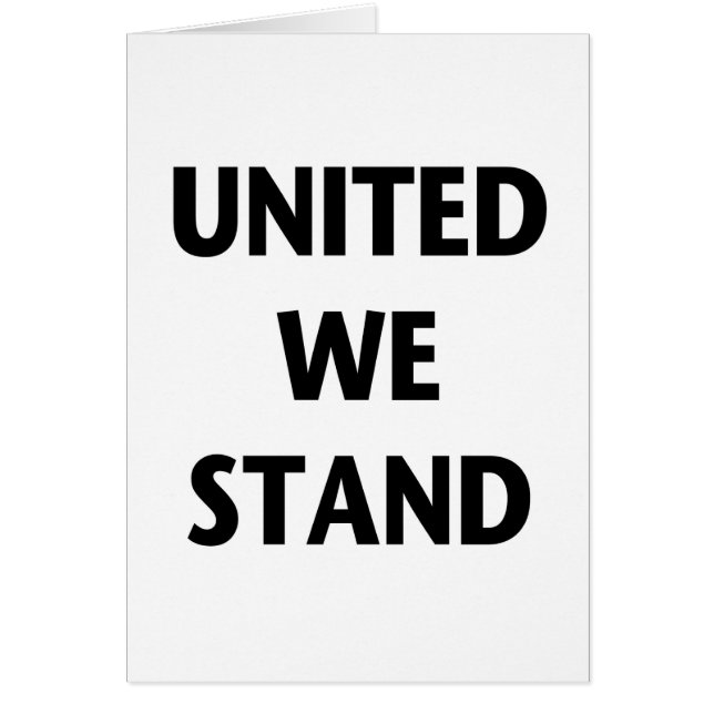 United We Stand (Front)