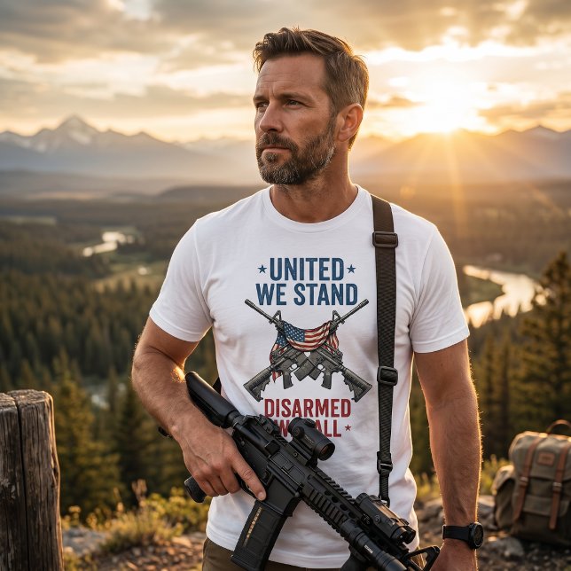 United We Stand, Disarmed We Fall Tri-Blend Shirt (Creator Uploaded)