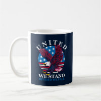 United We Stand - Eagle and American Flag