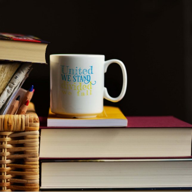 United we stand encouragement Ukraine Coffee Mug (Creator Uploaded)