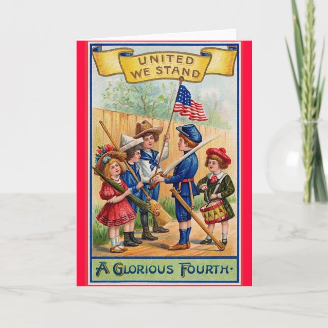 United We Stand Greeting Card (Front)