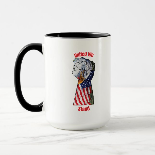 UNITED WE STAND MUG (Left)