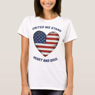United We Stand Patriotic T-Shirt