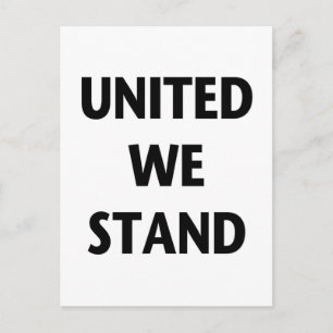 United We Stand Postcard