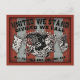 United We Stand Postcard